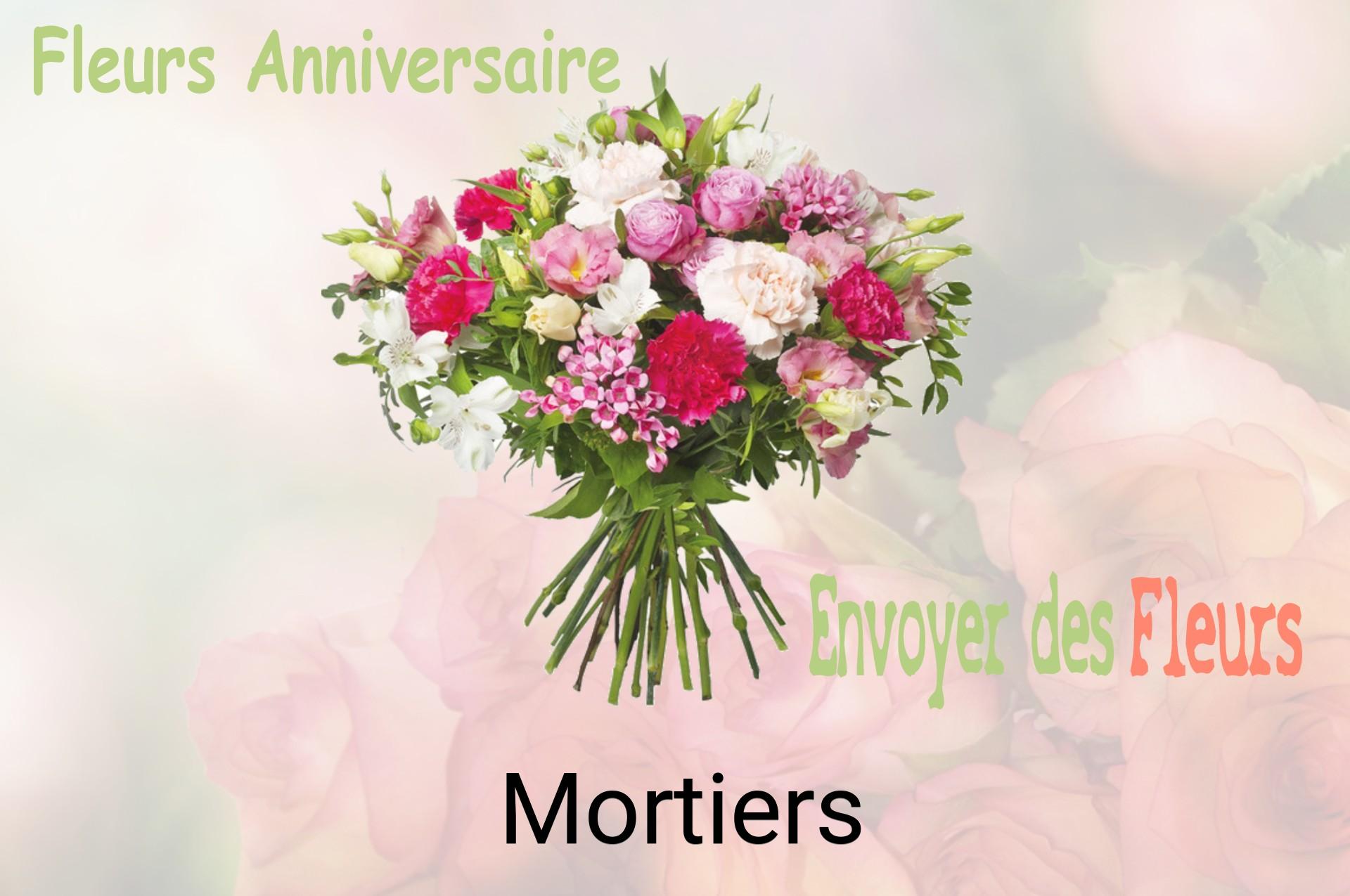 Bouquet de fleurs d’anniversaire livré à Mortiers